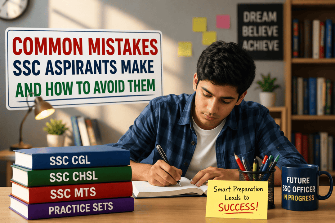 Mistakes SSC Aspirants Make